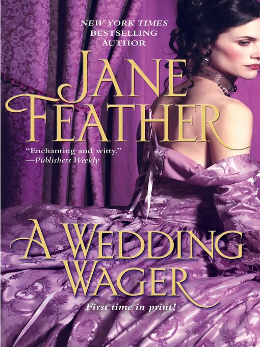 Title details for A Wedding Wager by Jane Feather - Available